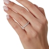 Thumbnail Image 2 of 2mm Cubic Zirconia Stackable Ring in Sterling Silver