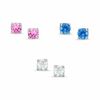 Thumbnail Image 0 of 3mm Cubic Zirconia Stud Earrings Set in Sterling Silver