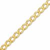 Thumbnail Image 0 of 5.9mm Solid Curb Chain Bracelet in 10K Gold - 9"