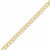Thumbnail Image 0 of 3.7mm Solid Curb Chain Bracelet in 10K Gold - 8"
