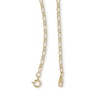 Thumbnail Image 1 of 050 Gauge Figaro Chain Necklace in 10K Hollow Gold - 18"
