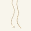 Thumbnail Image 1 of 060 Gauge Mariner Chain Necklace in 10K Hollow Gold - 16"