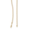 Thumbnail Image 1 of Made in Italy 080 Gauge Mariner Chain Necklace in 10K Hollow Gold - 22"