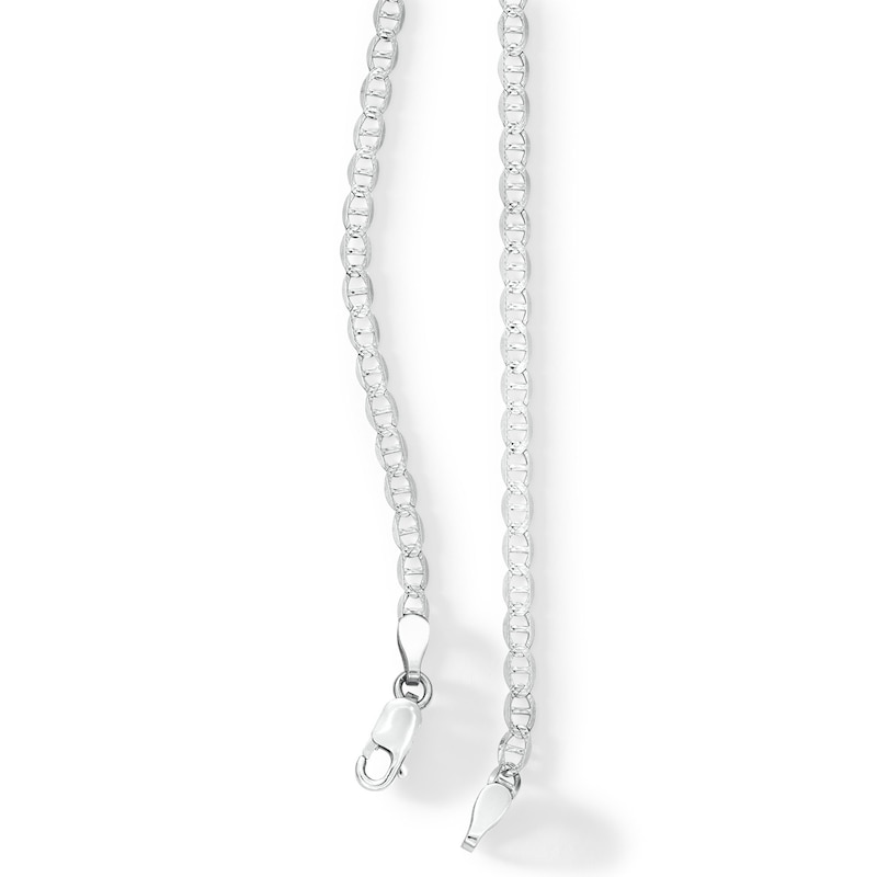 Made in Italy 080 Gauge Valentino Chain Necklace in Sterling Silver - 24"