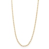 Thumbnail Image 0 of 10K Hollow Gold Rope Chain - 20"