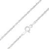 Thumbnail Image 0 of 030 Gauge Singapore Chain Necklace in Sterling Silver - 26"