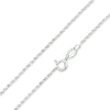 Thumbnail Image 0 of 100 Gauge Twist Box Chain Necklace in Sterling Silver - 20"