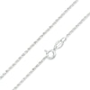 Thumbnail Image 0 of Made in Italy 100 Gauge Twist Box Chain Necklace in Sterling Silver - 24"