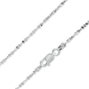 Thumbnail Image 0 of Sterling Silver 050 Gauge Twisted Serpentine Chain Necklace - 20"