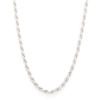 Thumbnail Image 0 of Made in Italy 100 Gauge Rope Chain Necklace in Sterling Silver - 26"