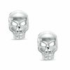 Thumbnail Image 0 of Skull Stud Earrings in Sterling Silver
