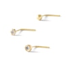 Thumbnail Image 0 of 14K Gold Nose Ring Set - 24G