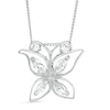 Thumbnail Image 0 of Cubic Zirconia Butterfly Pendant in Sterling Silver