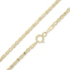 Thumbnail Image 0 of Child's 040 Gauge Valentino Chain Necklace in 10K Hollow Gold - 13"