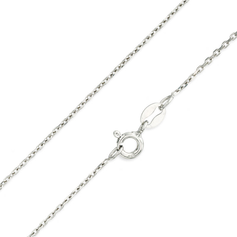 Made in Italy 035 Gauge Cable Chain Necklace in Sterling Silver - 20"