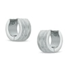 Thumbnail Image 0 of Huggie Hoop Earrings in Stainless Steel