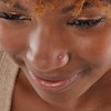 Thumbnail Image 1 of Semi-Solid Sterling Silver Crystal Nose Stud Set - 22G