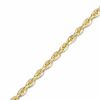 Thumbnail Image 0 of 021 Gauge Rope Chain Anklet in 10K Gold Bonded Sterling Silver  - 9"