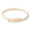 Thumbnail Image 0 of Child's Pink Cubic Zirconia Bangle in 14K Gold Fill - 5.5"