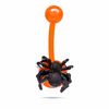 Thumbnail Image 0 of 014 Gauge Black Spider Belly Button Ring in Orange Biopierce