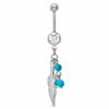 Thumbnail Image 0 of 014 Gauge Dream Catcher Belly Button Ring in Stainless Steel