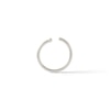 Thumbnail Image 1 of 14K Solid White Gold Nose Ring - 20G 5/16"