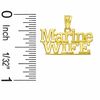 Thumbnail Image 1 of "Marine Wife" Necklace Charm in 10K Gold