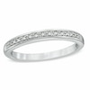 Thumbnail Image 0 of Diamond Accent Wedding Band in 10K White Gold - Size 7