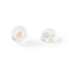 Thumbnail Image 1 of 5mm Cubic Zirconia, Polished Ball and Heart Stud Earrings Set in 10K Gold