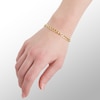 Thumbnail Image 2 of 140 Gauge Curb Chain Bracelet in 10K Gold Bonded Sterling Silver - 8.5"