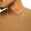 Thumbnail Image 1 of 120 Gauge Curb Chain Necklace in 10K Hollow Gold Bonded Sterling Silver - 24"