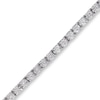 Thumbnail Image 0 of Diamond Accent Tennis Bracelet in Sterling Silver - 7.25"