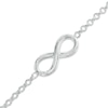 Thumbnail Image 0 of Infinity Anklet in Sterling Silver - 10"