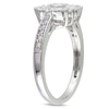 Thumbnail Image 1 of Lab-Created White Sapphire Ring in Sterling Silver