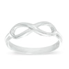 Thumbnail Image 0 of Sideways Infinity Ring in Sterling Silver - Size 6