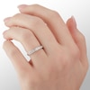 Thumbnail Image 1 of Cubic Zirconia Band in Sterling Silver - Size 5