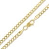 Thumbnail Image 0 of 060 Gauge Curb Chain Bracelet in 10K Gold - 7.5"