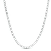 Thumbnail Image 0 of 10K White Gold 060 Gauge Curb Chain Necklace - 20"