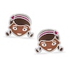 Thumbnail Image 0 of Child's Enamel Doc McStuffins Stud Earrings in Sterling Silver