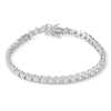 Thumbnail Image 0 of 3mm Cubic Zirconia Bracelet in Sterling Silver