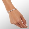 Thumbnail Image 2 of 3mm Cubic Zirconia Bracelet in Sterling Silver