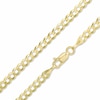 Thumbnail Image 0 of 100 Gauge Curb Chain Necklace in 14K Gold - 22"