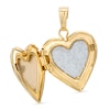Thumbnail Image 1 of Our Lady of Guadalupe Double Sided Heart Locket Necklace Charm in 10K Gold