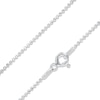 Thumbnail Image 0 of 120 Gauge Diamond-Cut Bead Chain Necklace in Sterling Silver - 18"