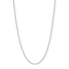 Thumbnail Image 0 of Made in Italy 160 Gauge Foxtail Chain Necklace in Sterling Silver - 18"