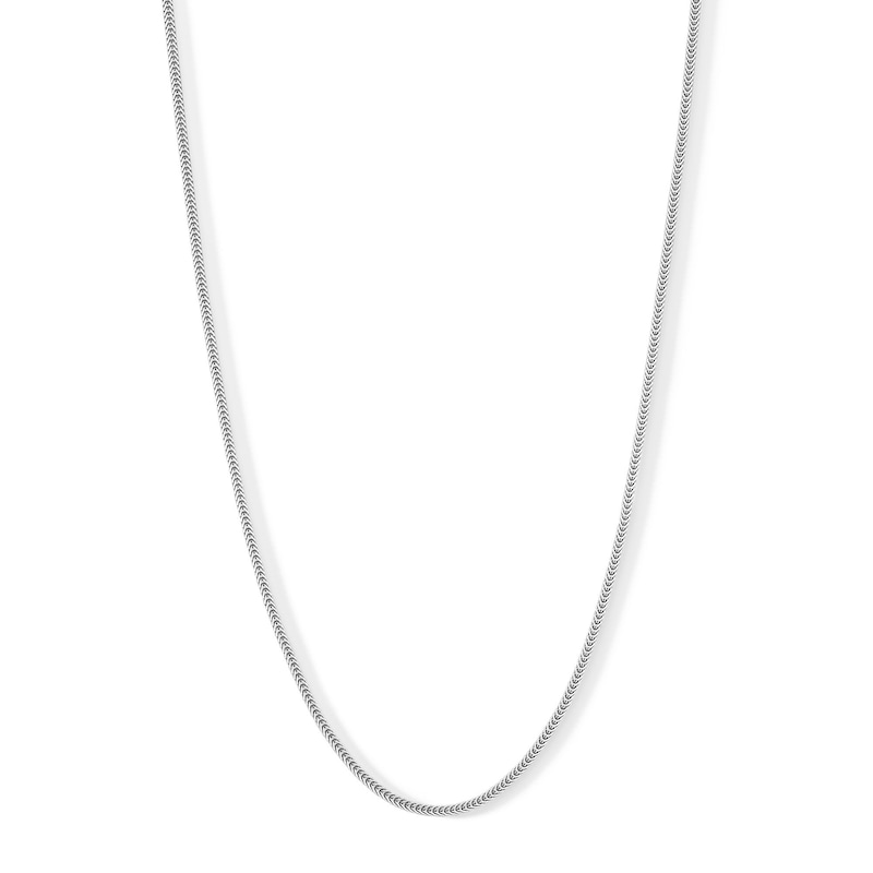 Made in Italy 160 Gauge Foxtail Chain Necklace in Sterling Silver - 18"