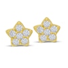 Thumbnail Image 0 of Child's Cubic Zirconia Star Stud Earrings in 14K Gold