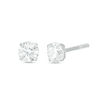 Thumbnail Image 0 of Child's 4mm Cubic Zirconia Stud Earrings in 14K White Gold