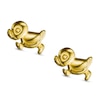 Thumbnail Image 0 of Child's Running Duck Stud Earrings in 14K Gold