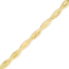 Thumbnail Image 0 of Reversible Braided Herringbone Chain Bracelet in 10K Two-Tone Gold Bonded Sterling Silver - 7.5"